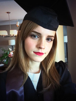 Emma Watson Graduation